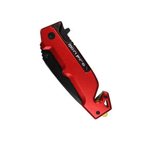 Couteau de poche <span class=keywords><strong>EDC</strong></span>, outil de survie et de secours d'urgence, lame en acier inoxydable noir, pliable, couteau de camping, DIY OEM - Product Image 6