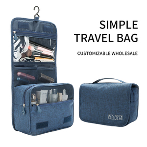 ETRAVEL Luxury <strong>Hanging</strong> Roll-up Makeup <strong>Bag</strong> Perfume Organizer Foldable Cosmetic <strong>Wash</strong> Kit Travel Toiletry <strong>Bag</strong> - Product Image 3