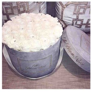Luxury paper packaging <b>gift</b> <b>round</b> <b>box</b> printing paper tube flower <b>box</b>, can be customized according to needs - Product Image 3