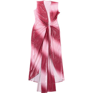 เดรสแฟชั่นผู้หญิงมาใหม่ ดีไซน์เซ็กซี่ คอลึก แขนกุด เอวสูง ทรงเข้ารูป ผ่าข้าง ดีไซน์ไม่สมมาตร - Product Image 6