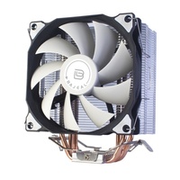 Refroidisseur de processeur BAJEAL A400 avec 4 caloducs, ARGB/RGB, ventilateur 120 mm 3 broches, roulement à huile 18dba, radiateur PC, compatible Intel LGA 2011-1151 AM4