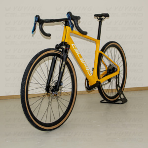 Bicicleta de Carretera Oem Grx 700c*45c de Fibra de Carbono de 12 Velocidades, Cuadro con Ruedas para Disco, Horquilla de Aluminio con Suspensión de 50 mm, para Gravel y Ciudad - Product Image 2