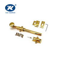 Loquet de porte en laiton robuste pour meuble, quincaillerie de porte de placard, verrou coulissant pour portail en bois