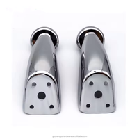 Pieds de meubles CY-704 Pieds de meubles Pieds de canapé en métal chromé pas cher pour table de plage