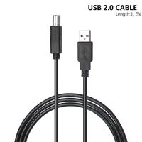 SYONG USB 2,0 Cable de impresora a ordenador de alta velocidad tipo A/B macho a macho Cable de carga de datos de alimentación para escáner PVC chaqueta trenza