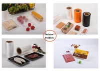 Barquette souple transparente personnalisée en plastique haute barrière, film sous vide PP PE pour sceller la viande et les repas instantanés - Qualité alimentaire