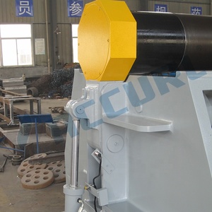 Machine <span class=keywords><strong>à</strong></span> rouler hydraulique automatique, <span class=keywords><strong>3</strong></span> <span class=keywords><strong>rouleaux</strong></span>, <span class=keywords><strong>de</strong></span> haute qualité, plaque <span class=keywords><strong>de</strong></span> plaque CNC, rouler en acier - Product Image 6