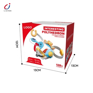 Juguete Educativo Temprano <span class=keywords><strong>Montessori</strong></span> Chengji, Cubo de Actividades Interactivo Musical Multifuncional 10 en 1 para Bebés - Product Image 5