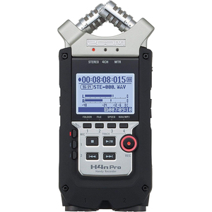 Zoom-Micrófono estéreo <span class=keywords><strong>H4n</strong></span> Pro de 4 vías, grabadora portátil inalámbrica con batería, para grabación de Audio y vídeo - Product Image 1