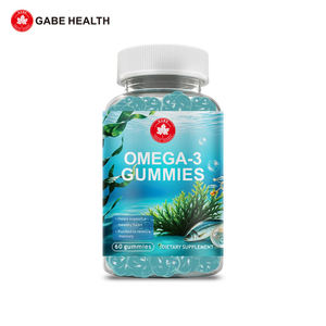Gommes à mâcher à l'huile de poisson oméga 3 DHA sans sucre avec vitamine C pour soutenir la santé du cœur, des yeux et du cerveau des adolescents, des adultes et des personnes âgées - Product Image 5