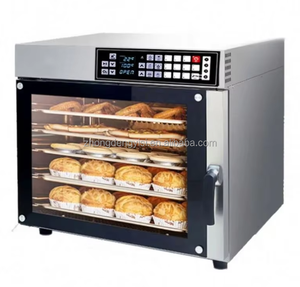 Horno Eléctrico Comercial Universal Multifuncional de Gran Capacidad para Hornear 5 Bandejas de Pizza, Pan, Pastel y Pollo al Vapor - Product Image 3