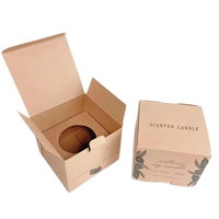 Boîte cadeau cosmétique carrée rigide en papier recyclé de luxe avec logo personnalisé, gaufrage, laminage mat et revêtement UV