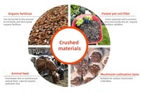 Np Merk Houten-Olijf-Crusher Diesel-Zaagsel-Crusher 2800W Elektrische Houtversnipperaar Shredders