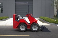 TOHO TH390 Nouvelle Chargeuse Compacte Autoportée Mini Chargeuse 4x4 Chargeuse sur Pneus à Vendre à Prix Avantageux