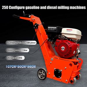 Fresadora eléctrica de carretera de 380V y 22V, equipo de escarificación de hormigón - Product Image 3