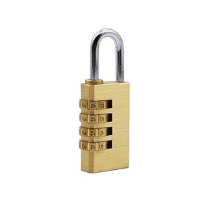 <span class=keywords><strong>Cadenas</strong></span> de sécurité extérieur réinitialisables à 4 <span class=keywords><strong>chiffres</strong></span> en laiton, haute qualité, à combinaison, pour bagages, vente en gros - Product Image 2