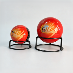 Boule extinctrice de <span class=keywords><strong>poudre</strong></span> économique, sûre et non irritante <span class=keywords><strong>pour</strong></span> l'extinction d'incendies de matériel d'emballage en petits emballages sur les rayons des supermarchés - Product Image 1