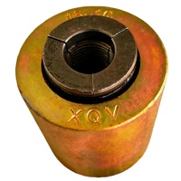 Ancres à coin métalliques M15 de 1 m, haute résistance, zinguées, à trou unique, pour projets de ponts/construction, fixation filetée