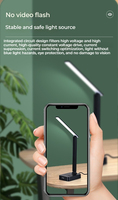 1100W LED américain Standard USB charge Type C prise lumière chambre hôtel réglage intelligent lampe de chevet bureau Table lumière