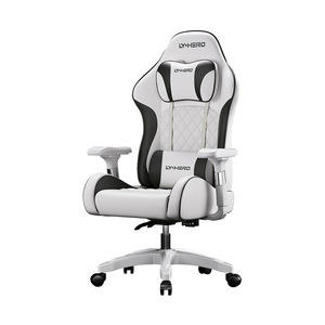 LingTuo LyHero Gaming <b>Chair</b> White Black Leather Look Foam Filled Tilting Office <b>Chair</b> For Home <b>Study</b> Commercial Use - Product Image 5