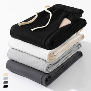 Pantalon de survêtement de mode en gros de haute qualité pantalon de survêtement vierge pantalon de jogging personnalisé impression pantalon de survêtement en polaire unie hommes - Product Image 1