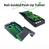 Tapis d'entraînement de putter de golf Factory-Direct avec système de retour de balle automatique et entraîneur de putter