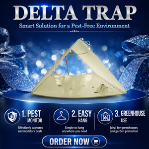 Trampa para Control de Plagas, Atrapa Polillas para Polilla del Fruto Oriental/Polilla del Durazno Amarillo - Control de Insectos de Estado Sólido de Plástico - Product Image 1