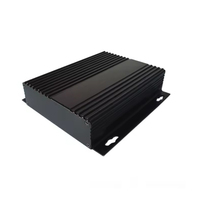 Boîtier d'amplificateur en métal mural boîtier électronique extrudé boîtier en aluminium pour PCB