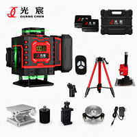Premium 360 °   Niveau laser industriel rechargeable à commande à distance, mode auto-nivelant à lignes croisées pour tous les angles