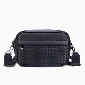Kleine Tasche Leder Umhängetasche für Männer Vintage Handy tasche Herren Umhängetasche - Product Image 3