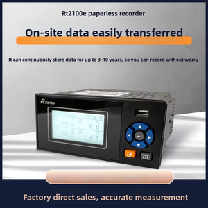 Registrador Sem Papel RT2100E com LCD para Monitoramento de Temperatura, Pressão, Umidade e Nível de Líquido, Display de Curva de Dados de Grau Industrial - Product Image 2