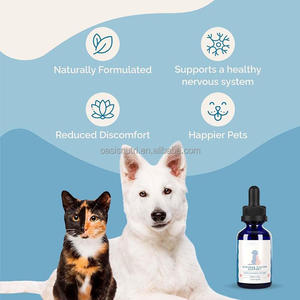 OEM gocce calmanti per animali domestici supporto alla salute nervosa cani gatti che riducono il nervosismo movimenti muscolari involontari Pet liquido orale calmante - Product Image 3