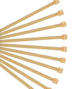 ربطات أسلاك احترافية ذاتية القفل Grey * من النايلون ربطة عنق متينة قابلة لإعادة الاستخدام - Product Image 5