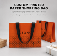 Emballage de luxe sur mesure : Sacs shopping en papier personnalisés pour marques haut de gamme