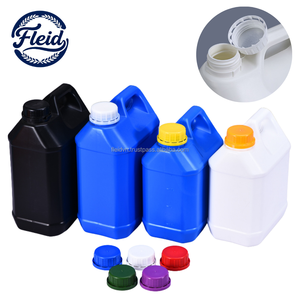 Bouteille carrée en PP PET de 20 L de qualité industrielle avec bec verseur, impression par transfert thermique pour le stockage et le transport de produits chimiques, agriculture - Product Image 1