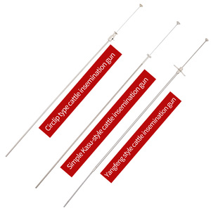 Pistola de Inseminación Artificial Veterinaria para Ganado Vacuno y Ovino, Pistola Manual de Inyección de Semen para Vacas y Cabras, Pistola de Inseminación Artificial de Acero Inoxidable en Venta - Product Image 6