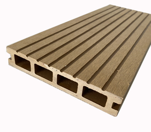 Phong cách thiết kế Châu Âu WPC hạt gỗ <span class=keywords><strong>Composite</strong></span> sàn chải nhựa gỗ <span class=keywords><strong>decking</strong></span> cho Hồ bơi bằng gỗ ngoài trời - Product Image 4