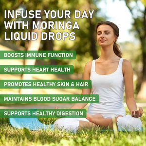 Complément alimentaire en gouttes liquides de Moringa, marque privée OEM, soutient la fonction digestive et favorise la santé de la peau et des cheveux - Product Image 6