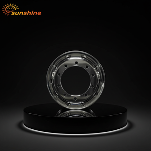 Jante de camion en aluminium forgé 22,5x8,25 pour camions lourds commerciaux, jante en alliage léger haute performance, DDP disponible - Product Image 1