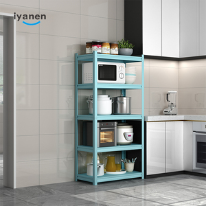 China IYANEN Fabrik Metall Wohn möbel 5 Schicht Stahl Bücherregal Schrank Bücherregal maßge schneiderte Büro Buch Lager regal Regal - Product Image 4