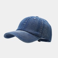 Gorras de Béisbol Ajustables Unisex Estilo Deportivo, Gorra de Mezclilla Desestructurada Personalizable