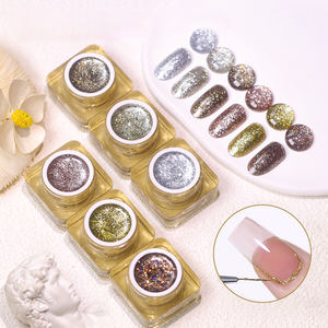Ailanuo กาวทาเล็บหนาแน่นสูง6สี15มล. กาวทาเล็บ - Product Image 2