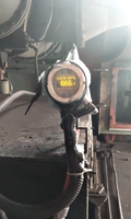 Pyromètre infrarouge bicolore Sijie STRONG SR 7032 avec écran OLED, en acier inoxydable, 700-3200°C, précision 0,5%, 200:1 D/C Acheson