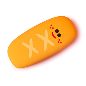 2025 BOOY multicolore grande capacité étui à crayons en Silicone chérie BOOY papeterie Simple pour les élèves du primaire gommes - Product Image 5