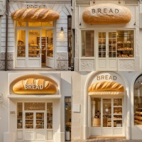 Internet-Berühmte Tür-Gigant-Simulation: Brot-Skulptur, Donut, Eierkuchen aus Fiberglas – Moderne Design-Gebäudeeingangsdekoration