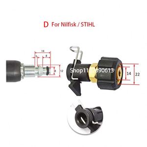 Conector Adaptador de Salida para Hidrolavadora AR Black Decker Patriot Dawoo Nilfisk <span class=keywords><strong>STIHL</strong></span>, Herramientas de Limpieza de Autos - Product Image 3