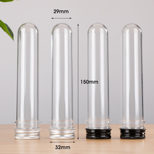 70ml plastic test tube with Aluminum Screw Cap,container tube for Data Line