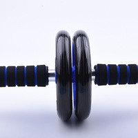 Appareil de fitness Nutrilite Double Roller pour abdominaux, en ABS/EVA, avec deux poignées rondes, pour usage domestique