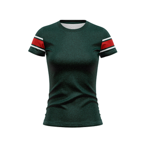 Women's Slim Fit Rugby League Training Tee Casual Short Sleeve Crew Neck Supporter <b>T</b>-Shirt for NRL Fans AU NZ PNG - Product Image 4
