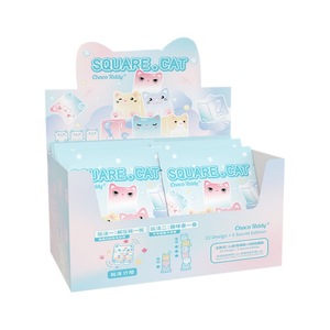 Square Stack Cat 2nd Generation Blind Bag Cute Glitter Night-Light Ice Block Cat Plush Blind Box Ornament for <strong>Friends</strong> - Product Image 6